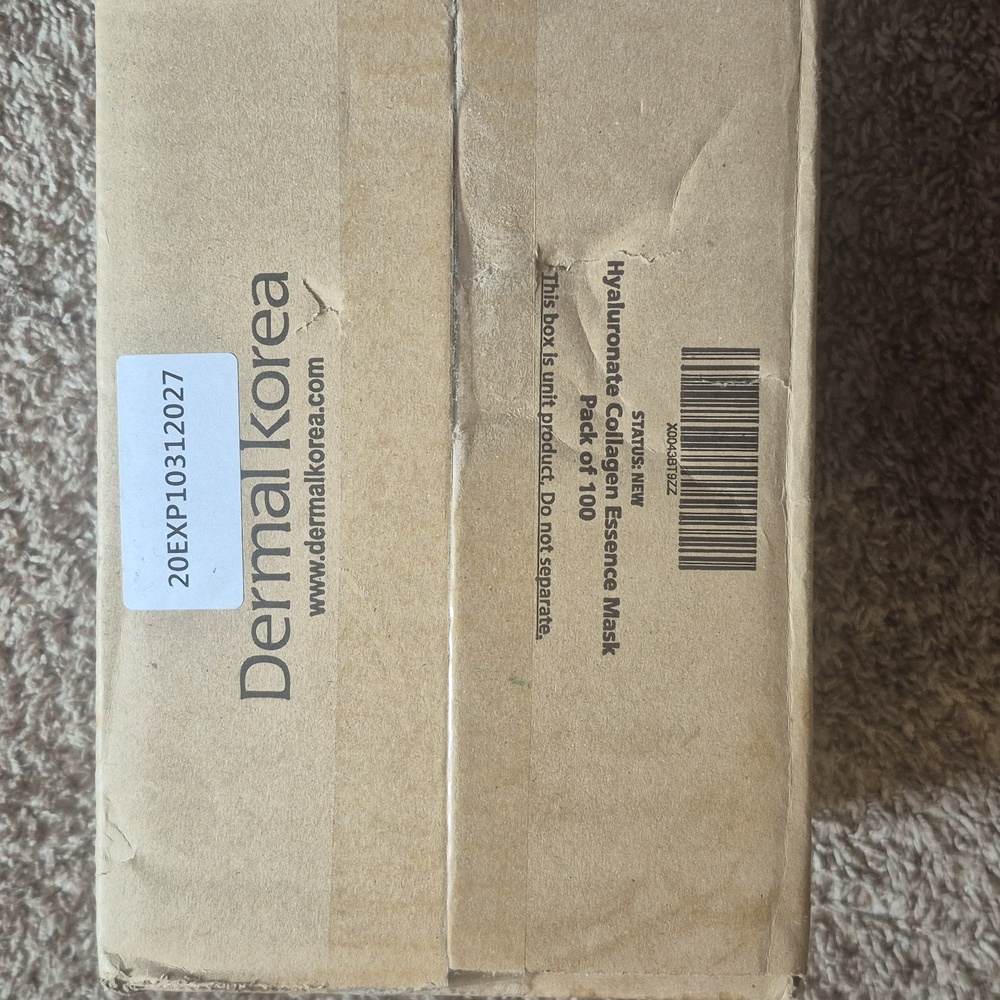 NIB DERMAL KOREA 100 PACK HYALURONATE COLLAGEN COLLAGEN ESSENCN - Picture 8 of 9